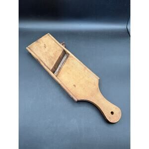 Vintage Wooden Mandolin Vegetable/Cheese Slicer Board